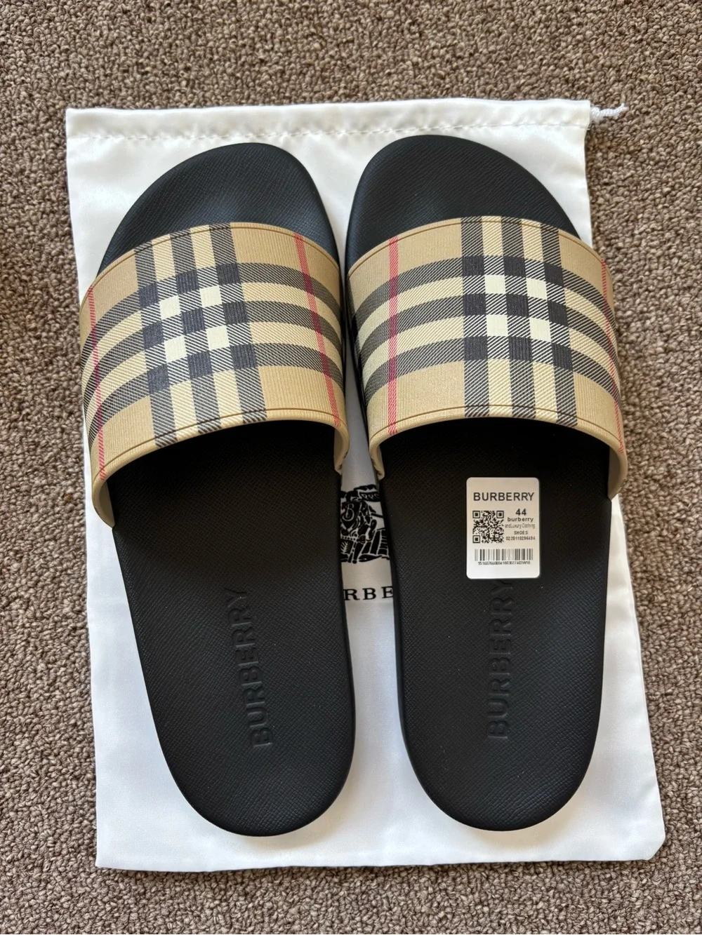 Burberry image depicts